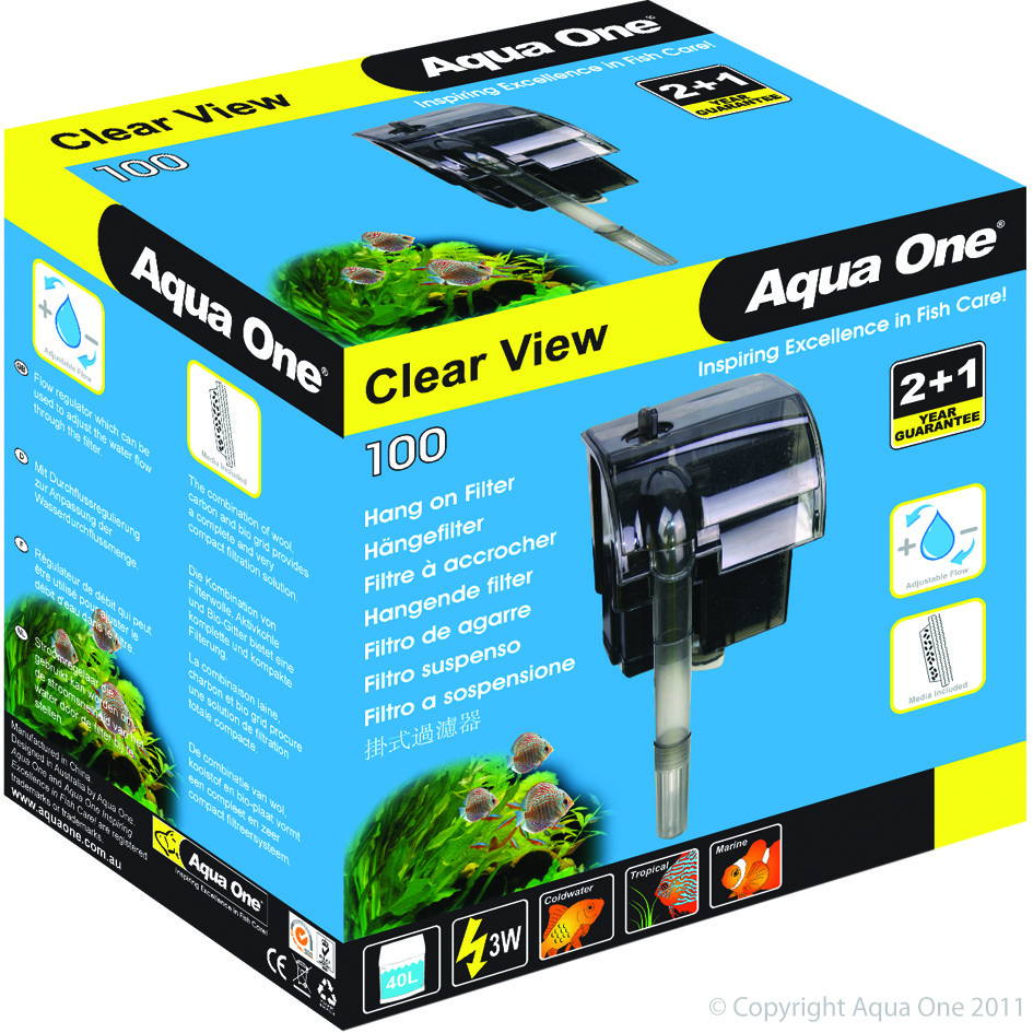 Aqua One ClearView 100 Hang on Filter