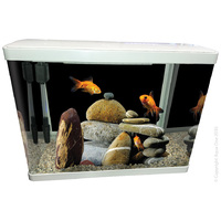 Aqua One Lifestyle 76 Complete Glass Aquarium - White