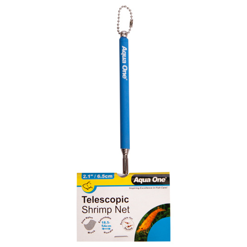 Aqua One Telescopic Fine Fish Net Shrimp 2.1 X 1.7in 5.5