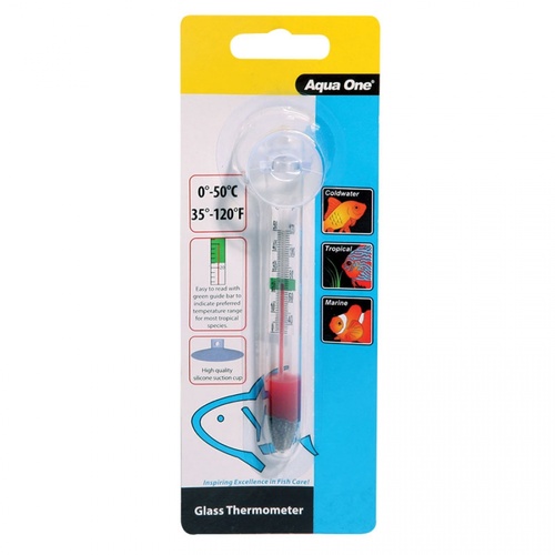 Aqua One Thermometer Glass