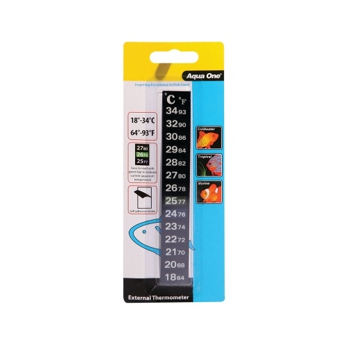 Aqua One Stick On Thermometer