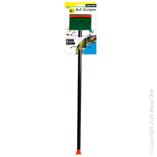Aqua One 4 In 1 Scraper 24"/60cm