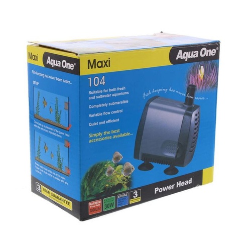 Aqua One Maxi 104 Powerhead - Sump Pump 2000LH