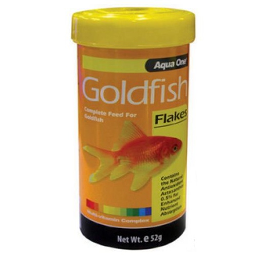 Aqua One Goldfish Flakes 52g