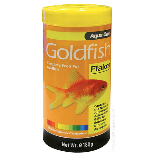 Aqua One Goldfish Flakes 180g