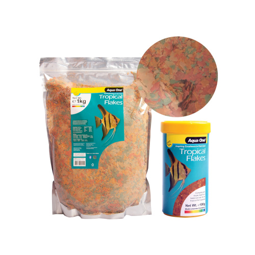 Aqua One Tropical Flake Food 10g