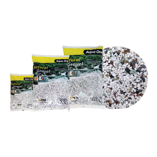 Aqua One Natural Gravel All Sorts 5kg