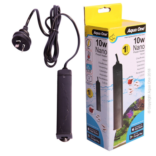 Aqua One Nano Heater 10w Preset
