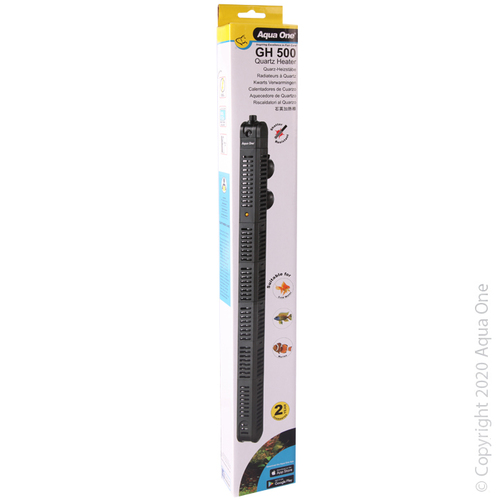 Aqua One Quartz Glass Heater GH 500w