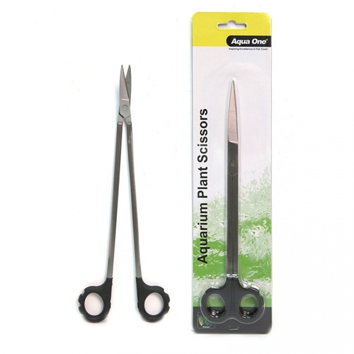 Aqua One Easy Reach Aquarium Plant Scissors Straight