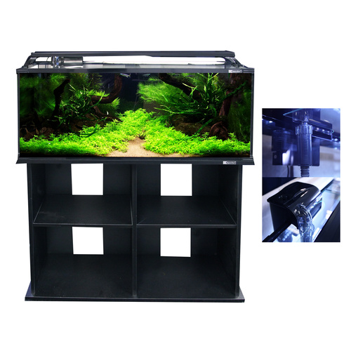 Aqua One Horizon 130 Glass Starter Kit with Stand