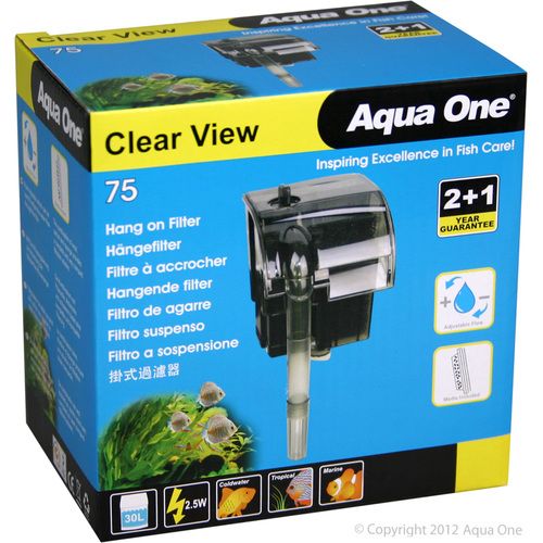 Aqua One ClearView 75 Hang On Filter