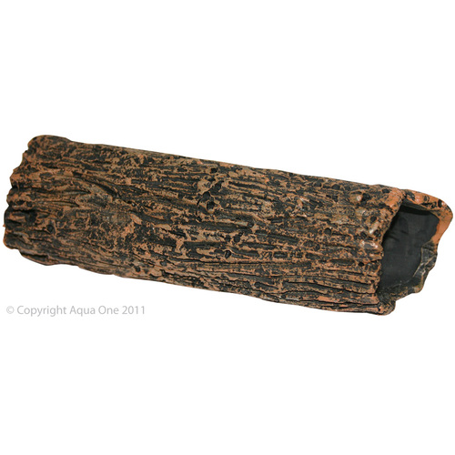 Aqua One Ornament Hollow Log Small