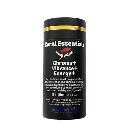 Black Label Coral Essentials 15ml Triple Pack Chroma+ Vibrance+ Energy+