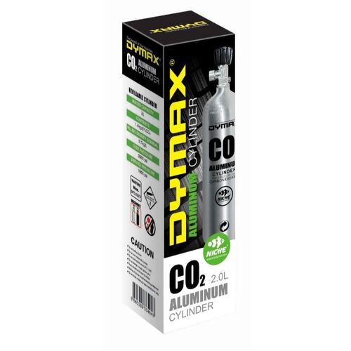 Dymax Aluminum CO2 Cylinder 2L
