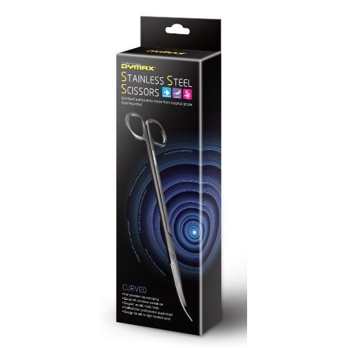 Dymax Stainless Steel Scissors Curved