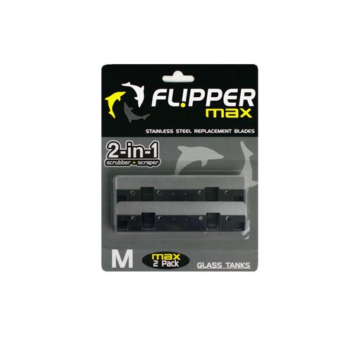 Flipper Max Stainless Steel Replacement Blades 2 Pack