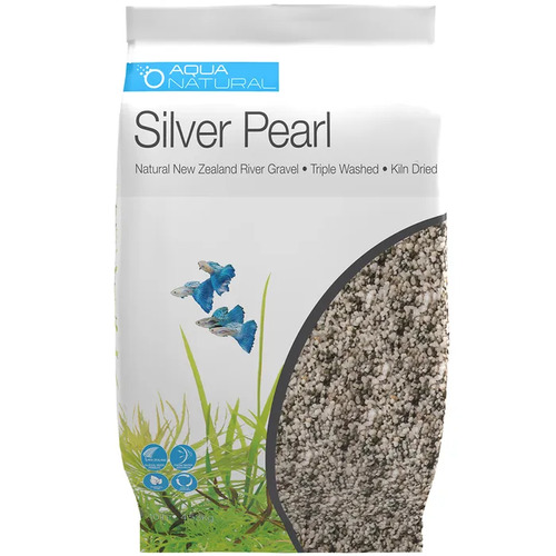 Aqua Natural Gravel Silver Pearl 9kg