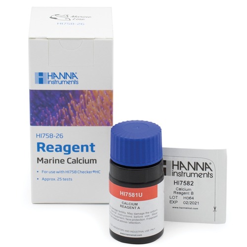 Hanna Marine Calcium Checker HC Colorimeter Reagents 25 tests