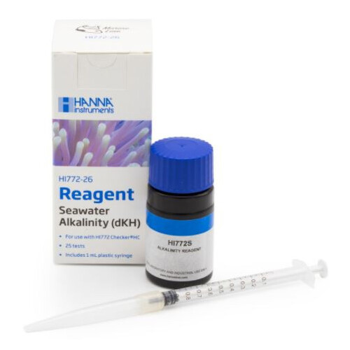 Hanna Marine Alkalinity (dKH) Reagent Solution for 25 tests