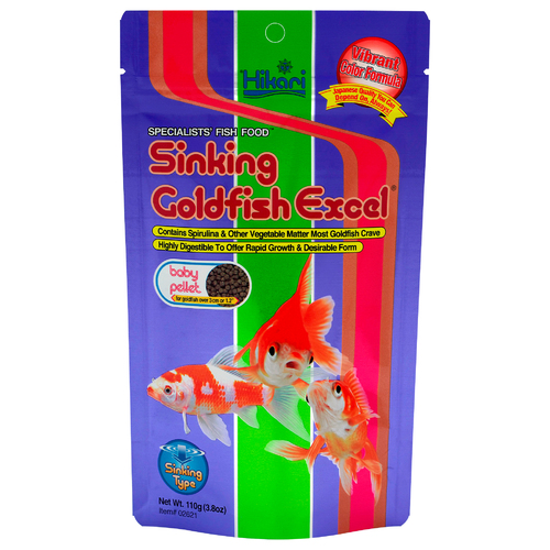 Hikari Sinking Goldfish Excel Baby Pellet 110g