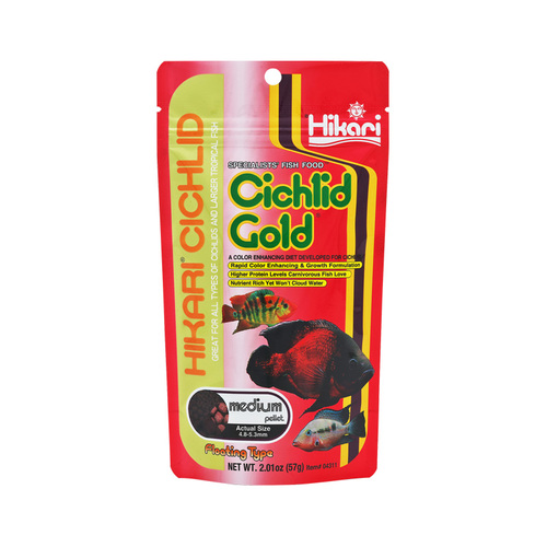 Hikari Cichlid Gold Medium Pellet 57g