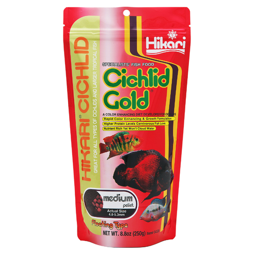 Hikari Cichlid Gold Medium Pellet 250g