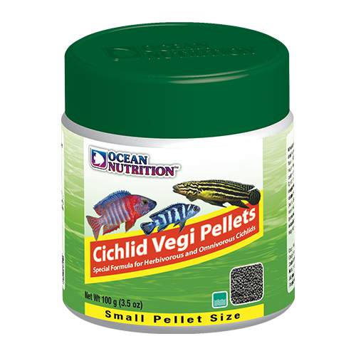 Ocean Nutrition Cichlid Vegi Pellets Small 100g