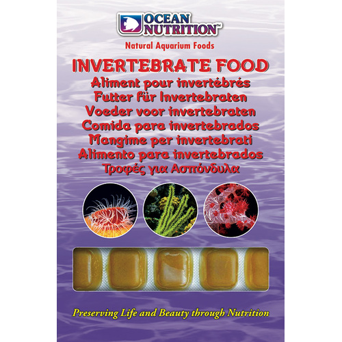 Ocean Nutrition Frozen Invertebrate Food 100g