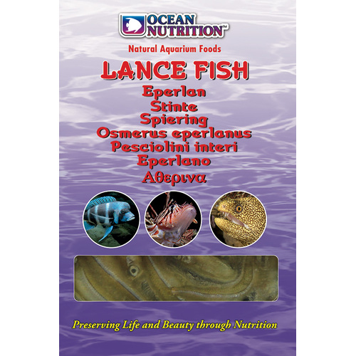 Ocean Nutrition Frozen Lance Fish 100g
