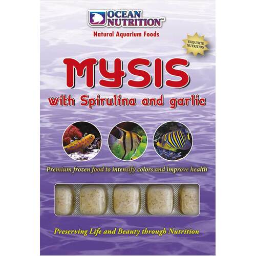 Ocean Nutrition Frozen Mysis with Spirulina & Garlic 100g
