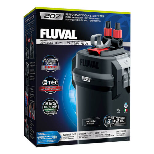 Fluval 207 Canister Filter 780lph