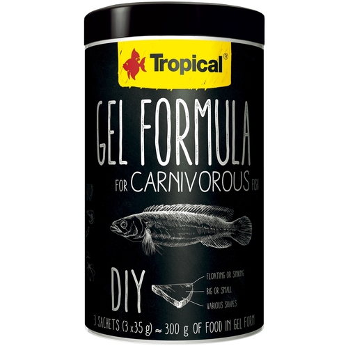 Tropical DIY Gel Formula - Carnivorous Fish 1000ml/105g