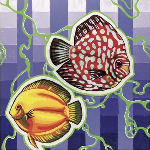 Discus (unframed) MOONRAT X ATLAS AQUARIUM