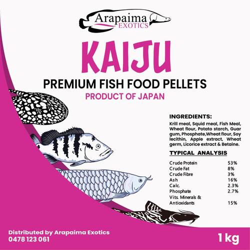 Kaiju Premium Fish Food Pellet 1kg